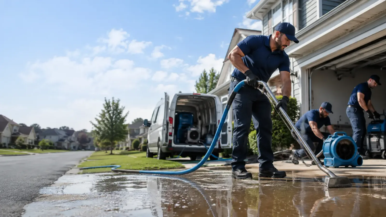 Flood Damage Restoration in Nineveh, PA